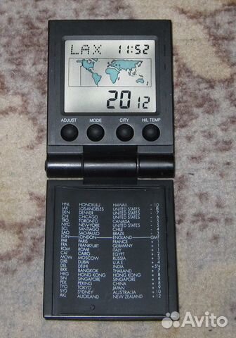 Часы+будильник+уличный термометр ffi