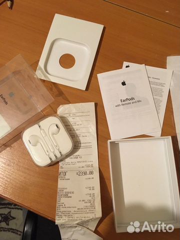 Наушники earpods Наушники earpods