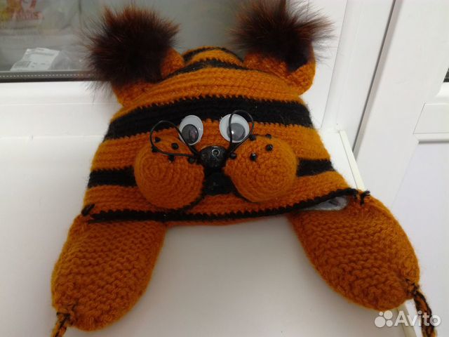 Шапка зимняя на 2-3 года