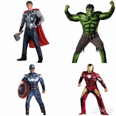 Костюмы с мышцами