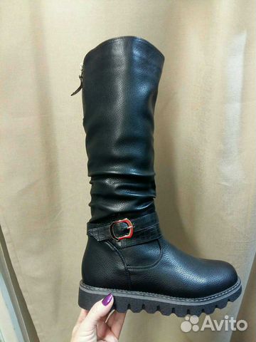 Сапоги зимние новые