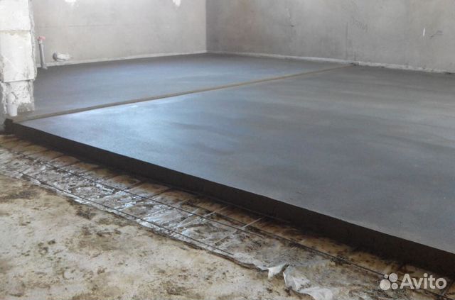 Полусухая стяжка пола