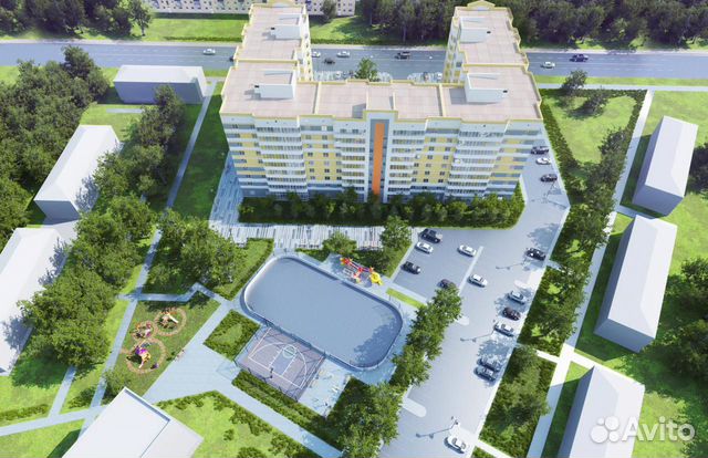1-к квартира, 31.8 м², 3/9 эт. 1-к квартира, 31.8 м², 3/9 эт.