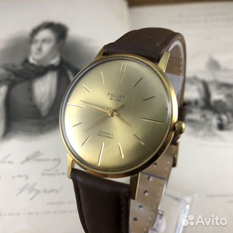 Часы poljot DE luxe 1967 СССР
