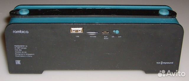 Портативная акустика Rombica mysound BT-14 Портативная акустика Rombica mysound BT-14