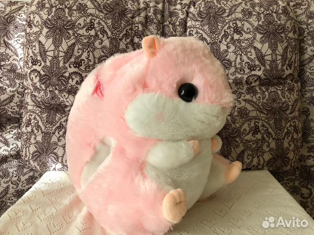 Игрушка Хомяк 3 в 1 с пледом