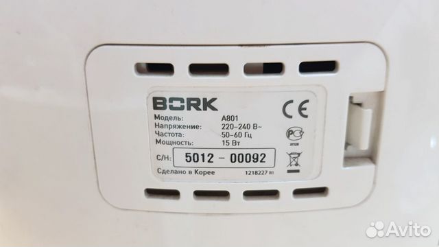 Воздухоочиститель bork A801