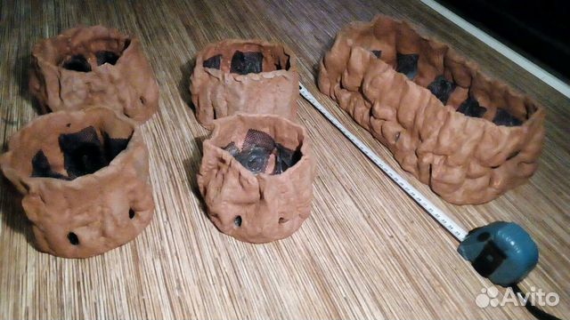 Горшки для аквариумных растений