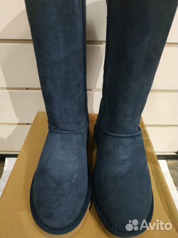 UGG угги, высокие синие UGG угги, высокие синие