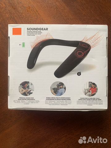 JBL soundgear Аудиоворотник-стереосистема JBL soundgear Аудиоворотник-стереосистема