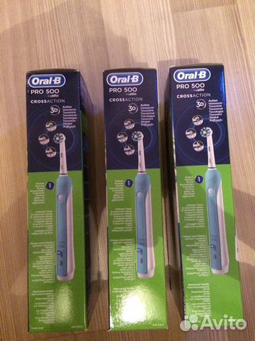 Электрическая зубная щетка Oral-B Pro 500 Электрическая зубная щетка Oral-B Pro 500
