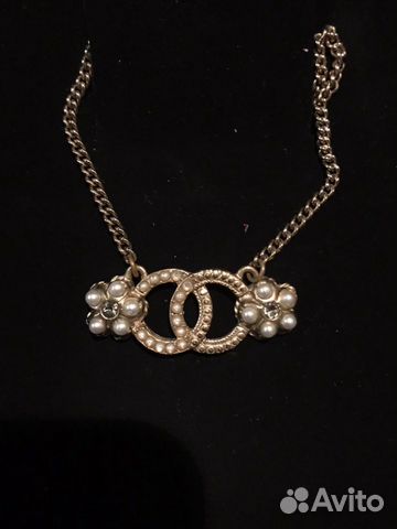 Цепочка с кулоном Chanel оригинал, есть чек Цепочка с кулоном Chanel оригинал, есть чек