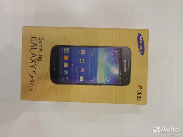 Коробка SAMSUNG Galaxy s 4 mini Коробка SAMSUNG Galaxy s 4 mini