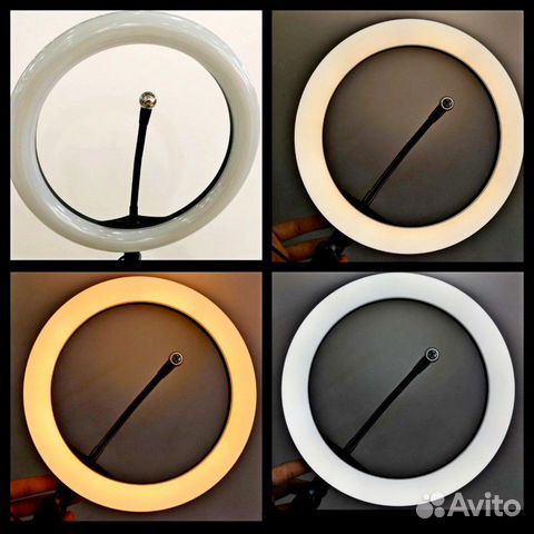 Кольцевая селфи-лампа Ring Fill Light (с пультом)