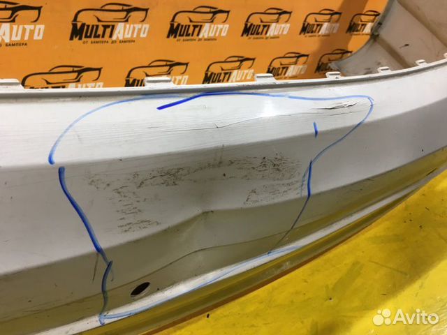 Бампер задний Mercedes C-Classe W204 2007-2011