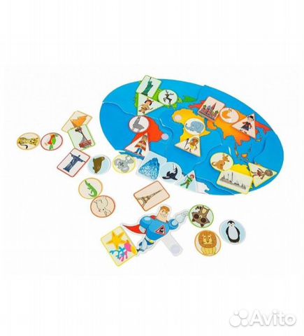 Продаю развивающую игру Континенты Pic’n Mix