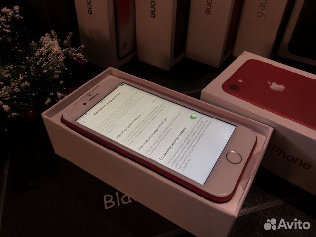 iPhone 7 (product) RED оригинал, новый iPhone 7 (product) RED оригинал, новый
