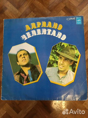 Виниловая пластинка Адриано Челентано сборник 1979