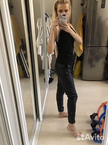 Кожаные брюки как в Zara Кожаные брюки как в Zara