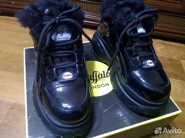 Buffalo зимние кроссовки на платформе