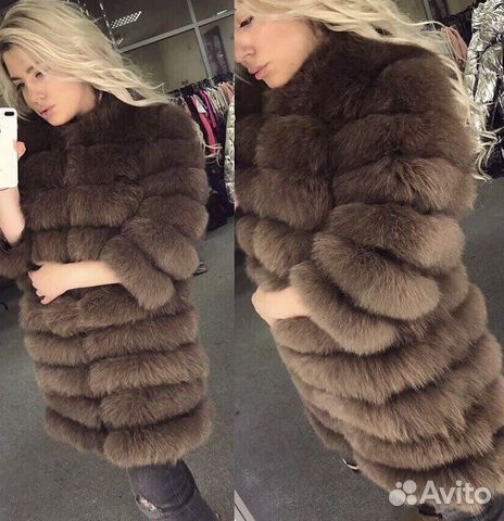 Шуба из песца. Арт: 3055