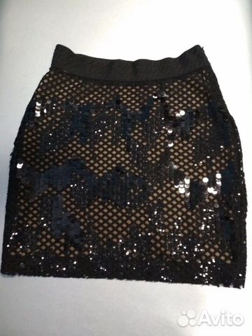 Юбка с пайетками Юбка с пайетками