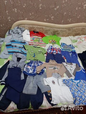 Пакет одежды на мальчика 80-110 разм