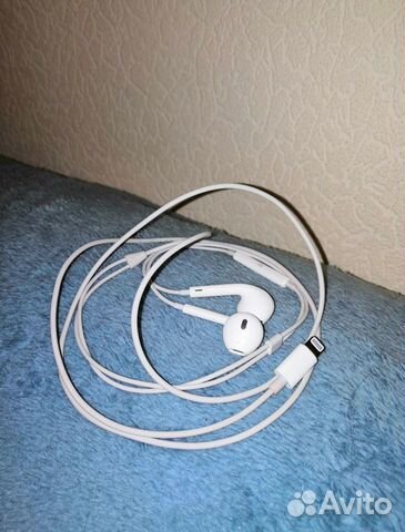 Наушники Apple earpods оригинал, Lightning