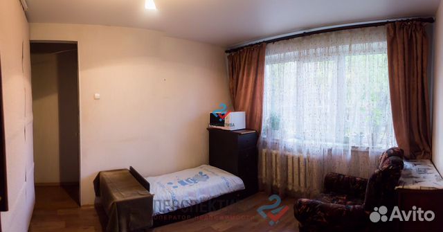 2-к квартира, 43.9 м², 1/5 эт.