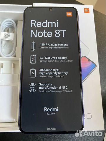 Xiaomi Redmi Note 8T 4/64GB Новый