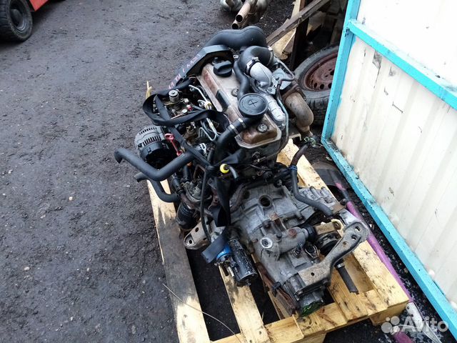 Двигатель VW Golf3 1.9TD(AAZ)