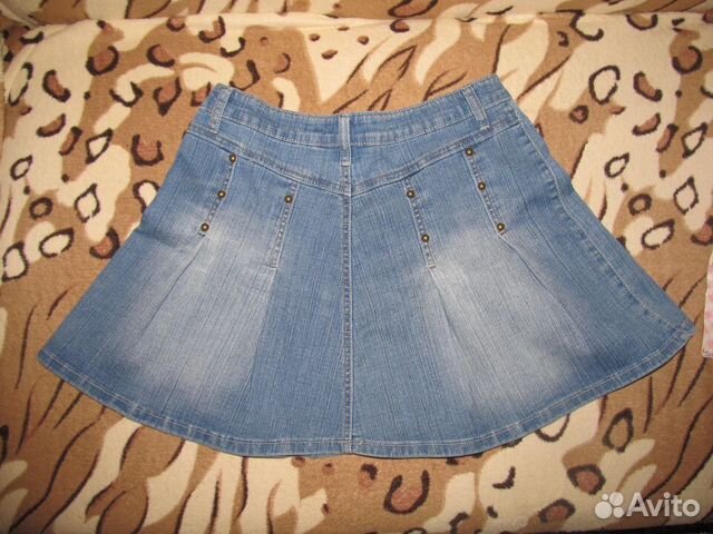 Джинсовая юбка
