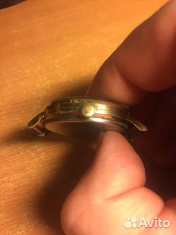 Часы Слава 2414 с позолотой