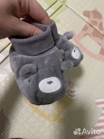 Пинетки «Мишки» mothercare 11 см Пинетки «Мишки» mothercare 11 см