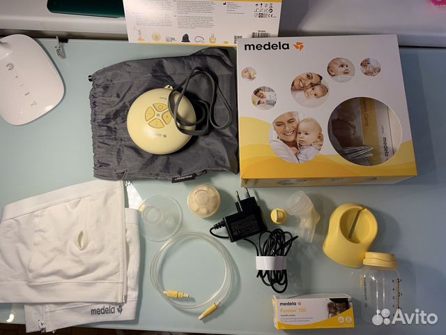 Молокоотсос электический Medela Swing двухфазный с Молокоотсос электический Medela Swing двухфазный с