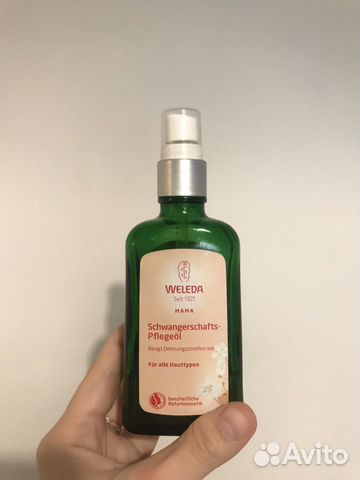 Weleda mama масло от растяжек Weleda mama масло от растяжек