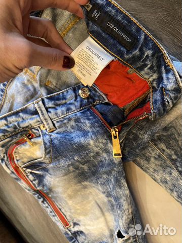 Джинсы Dsquared + лонг Paul shark Джинсы Dsquared + лонг Paul shark