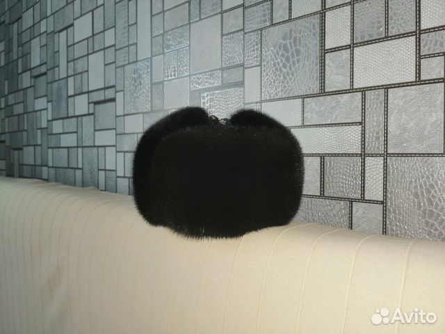 Шапка норковая, ушанка Шапка норковая, ушанка