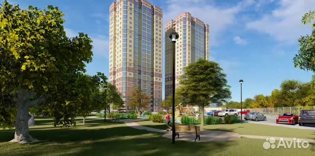 1-к квартира, 39.6 м², 7/24 эт.