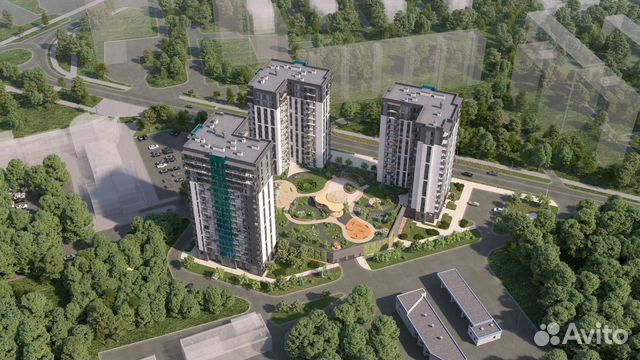 1-к квартира, 24.7 м², 23/25 эт.