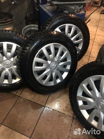 Колёса R15 4/100 комплект зима