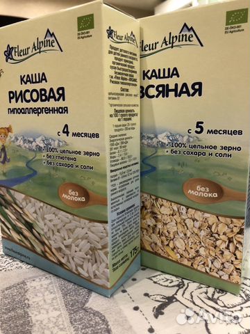 Детская безмолочная каша fleur alpine Детская безмолочная каша fleur alpine