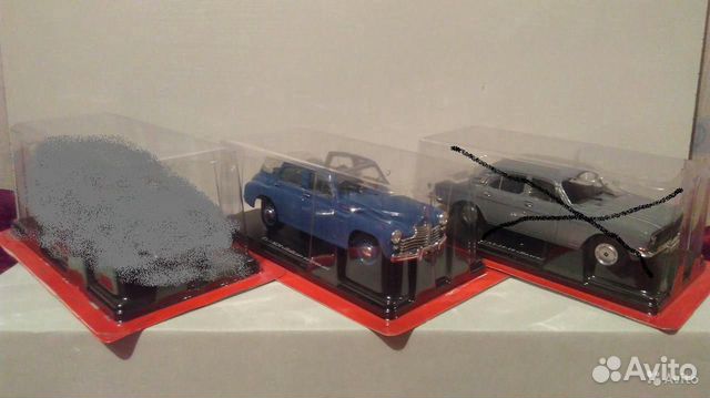 Легендарные советские автомобили 1:24 Легендарные советские автомобили 1:24