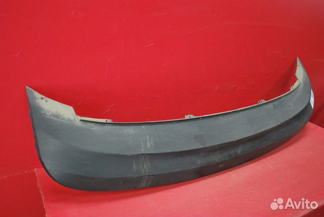 Юбка бампера заднего Шкода Рапид