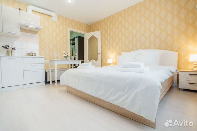 

Квартира-студия, 30 м², 1 кровать