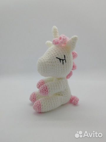 Вязаная игрушка Единорог Вязаная игрушка Единорог