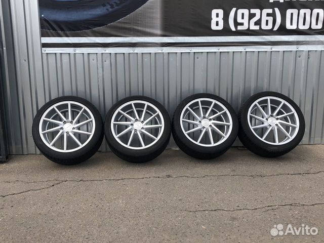 Комплект колес в сборе r17 vossen CVT