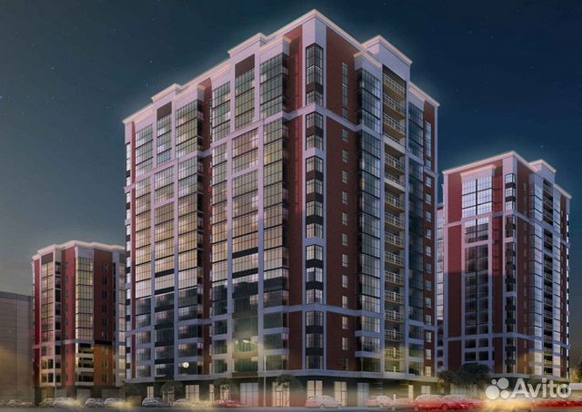 2-к квартира, 38.7 м², 12/16 эт.