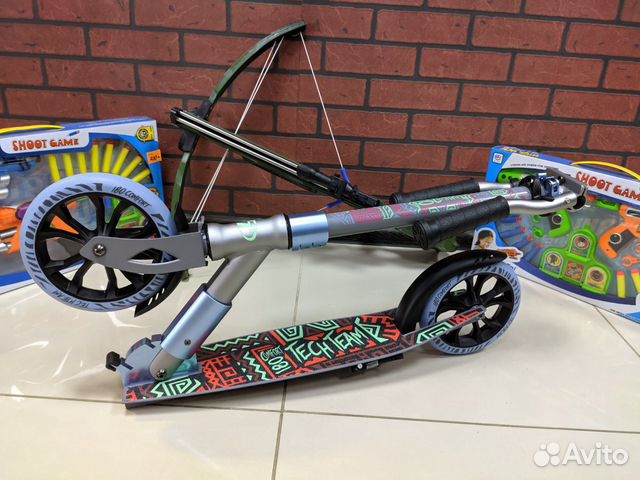 Самокат взрослый Tech Team 180R Самокат взрослый Tech Team 180R