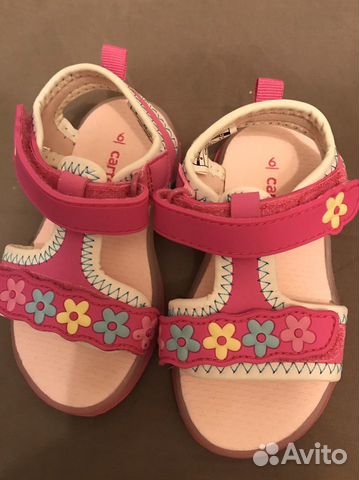 Сандалии Carter’s детские (новые) 14,5см (US 6раз Сандалии Carter’s детские (новые) 14,5см (US 6раз